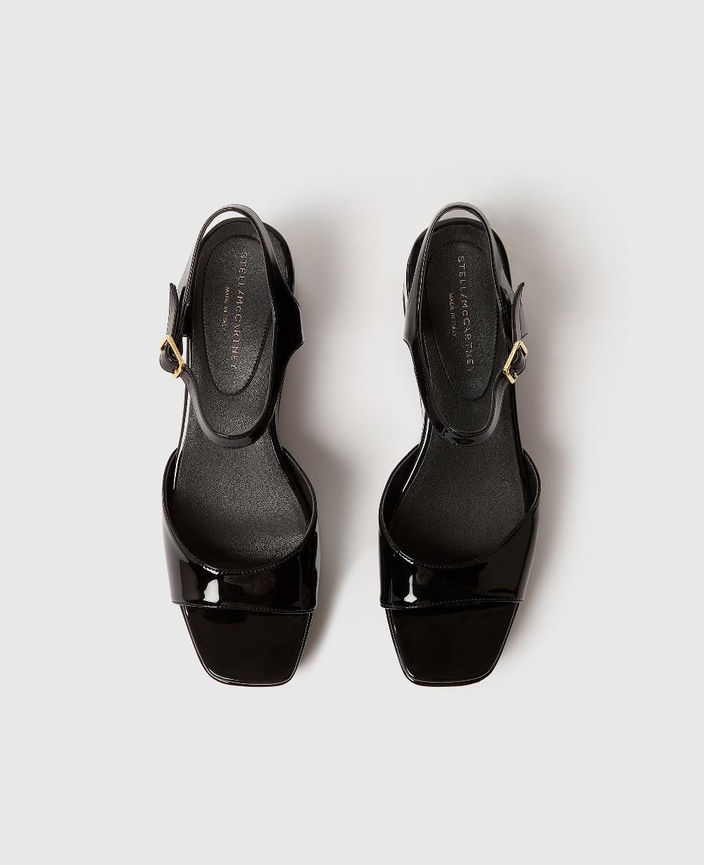 Stella Elyse Patent Platform Sandals