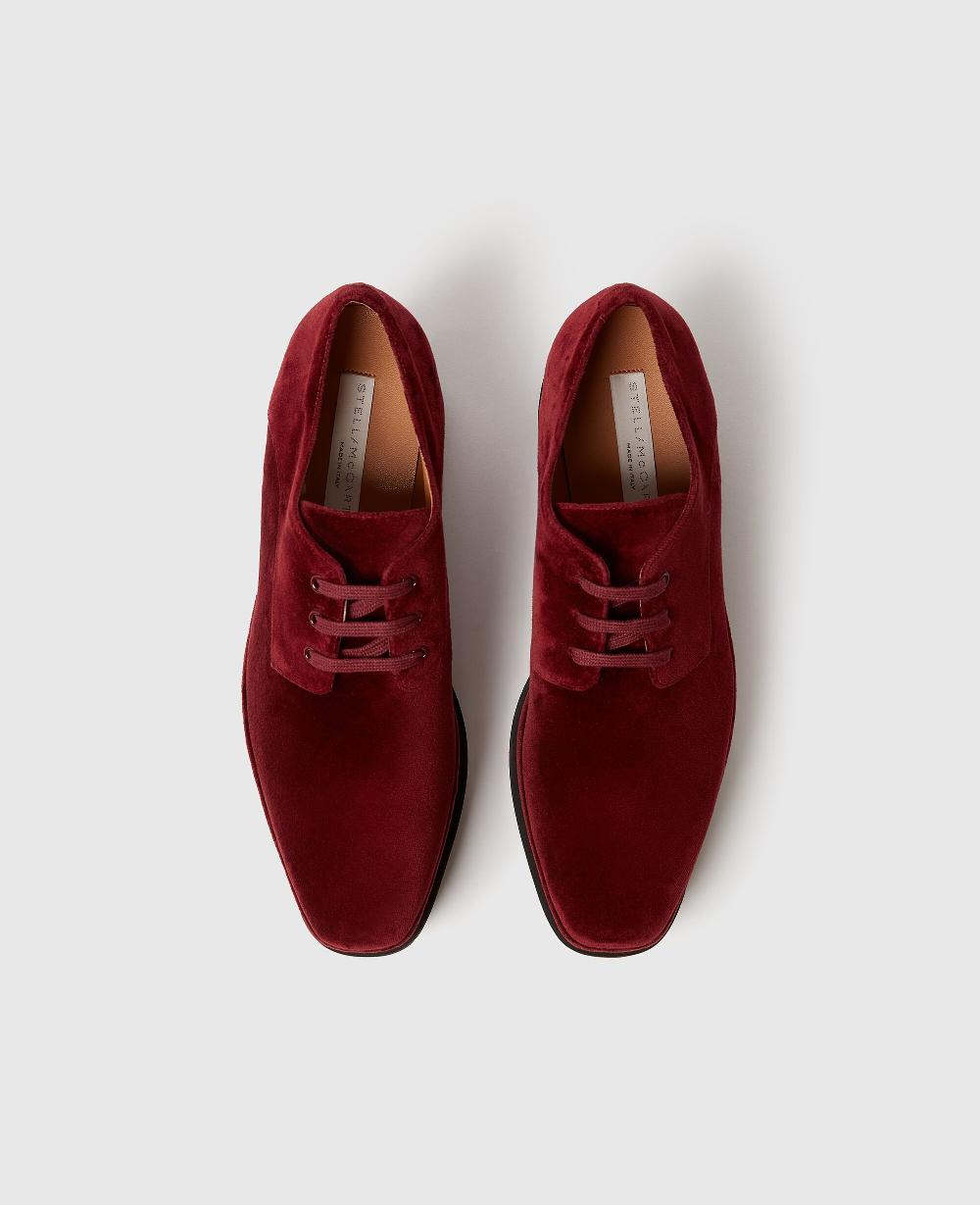 Stella Elyse Velvet Platform Shoes