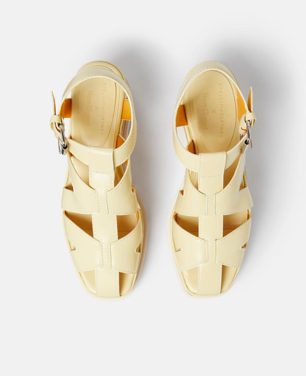 Stella Elyse Veuve Clicquot Platform Sandals