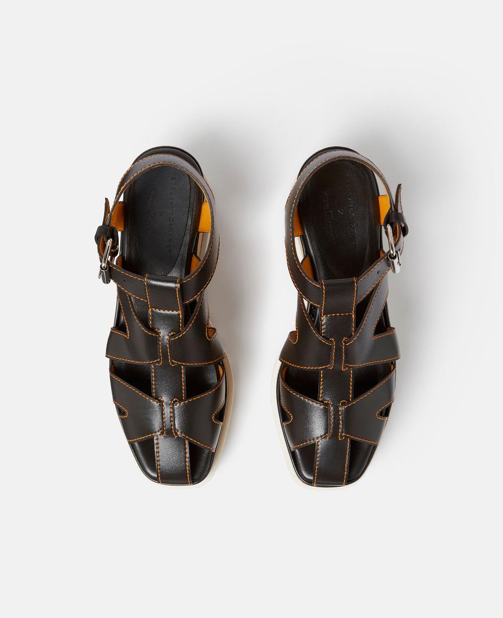 Stella Elyse Veuve Clicquot Platform Sandals