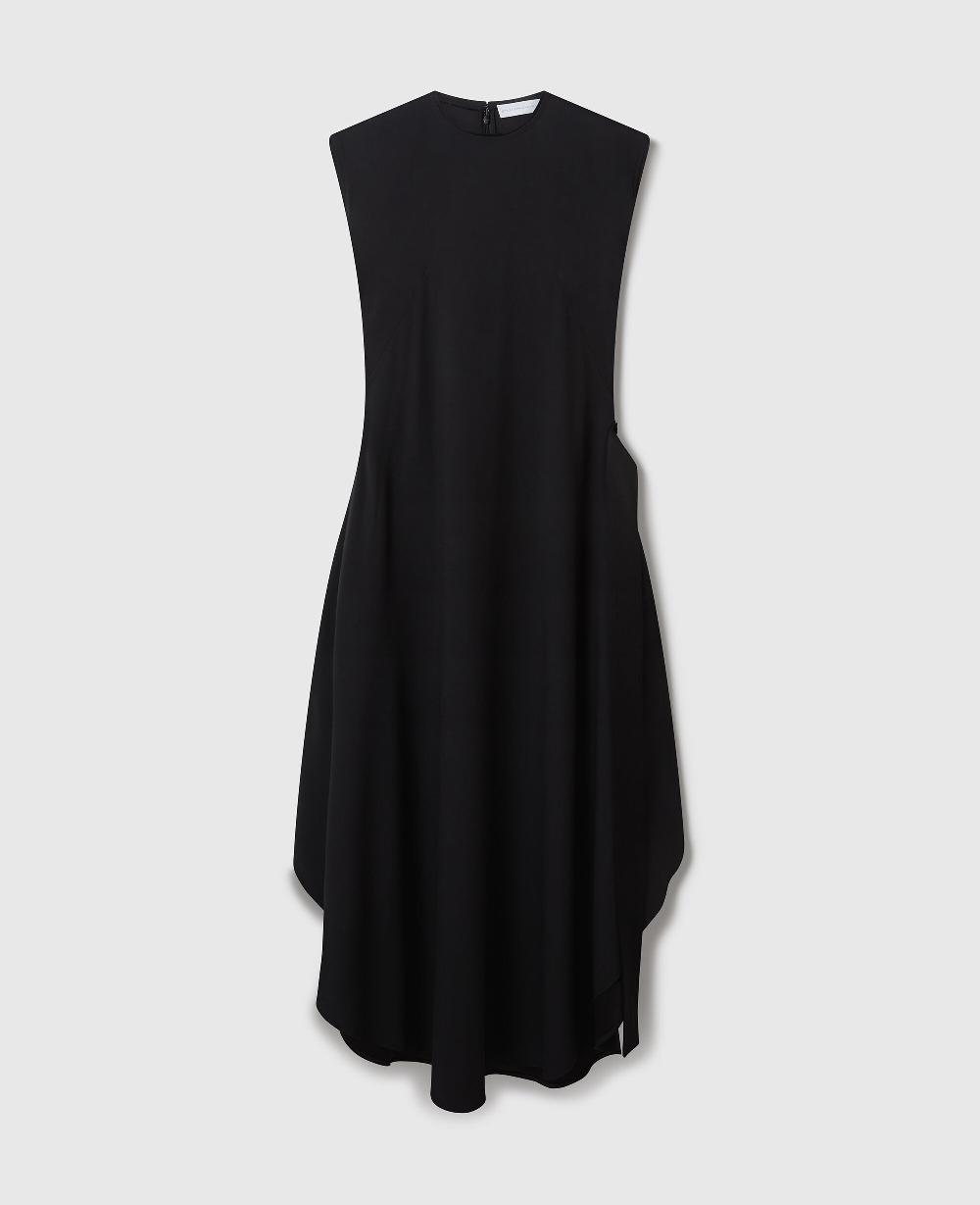 stella Envers Satin Long Shift Dress
