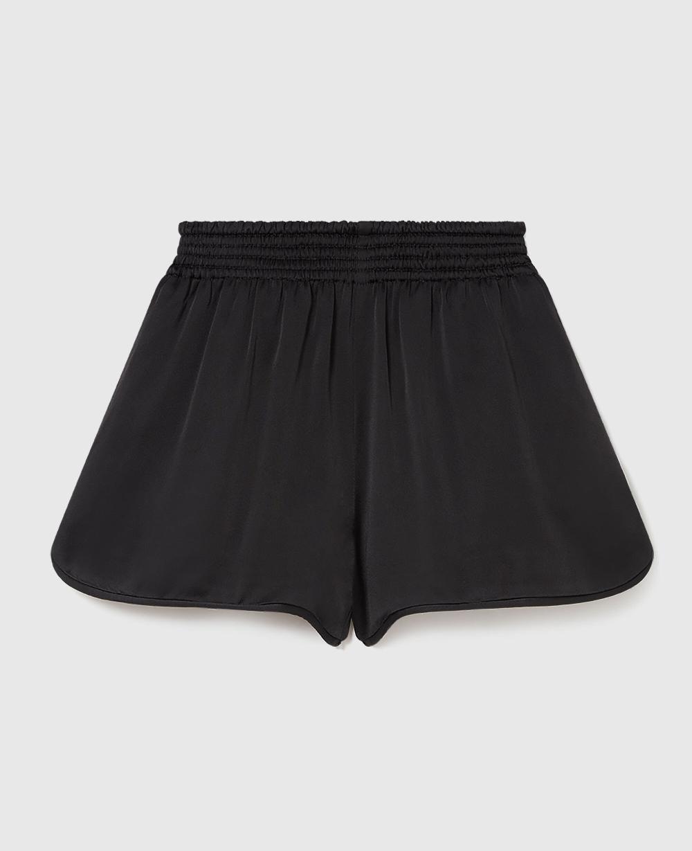 stella Envers Satin Tailored Shorts