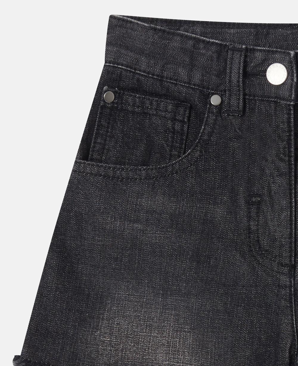 Stella Faded Denim Shorts