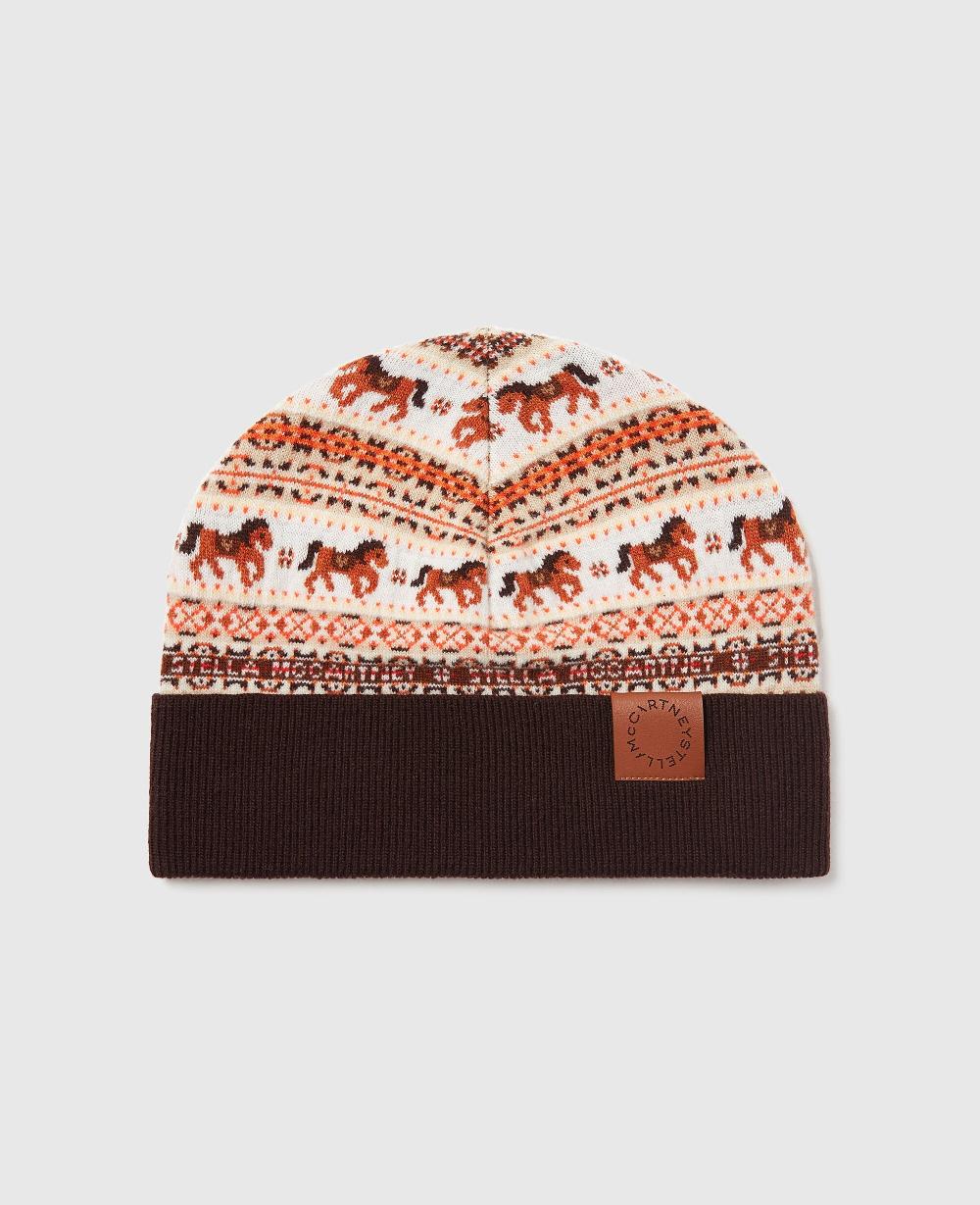 stella Fair Isle Wool Beanie