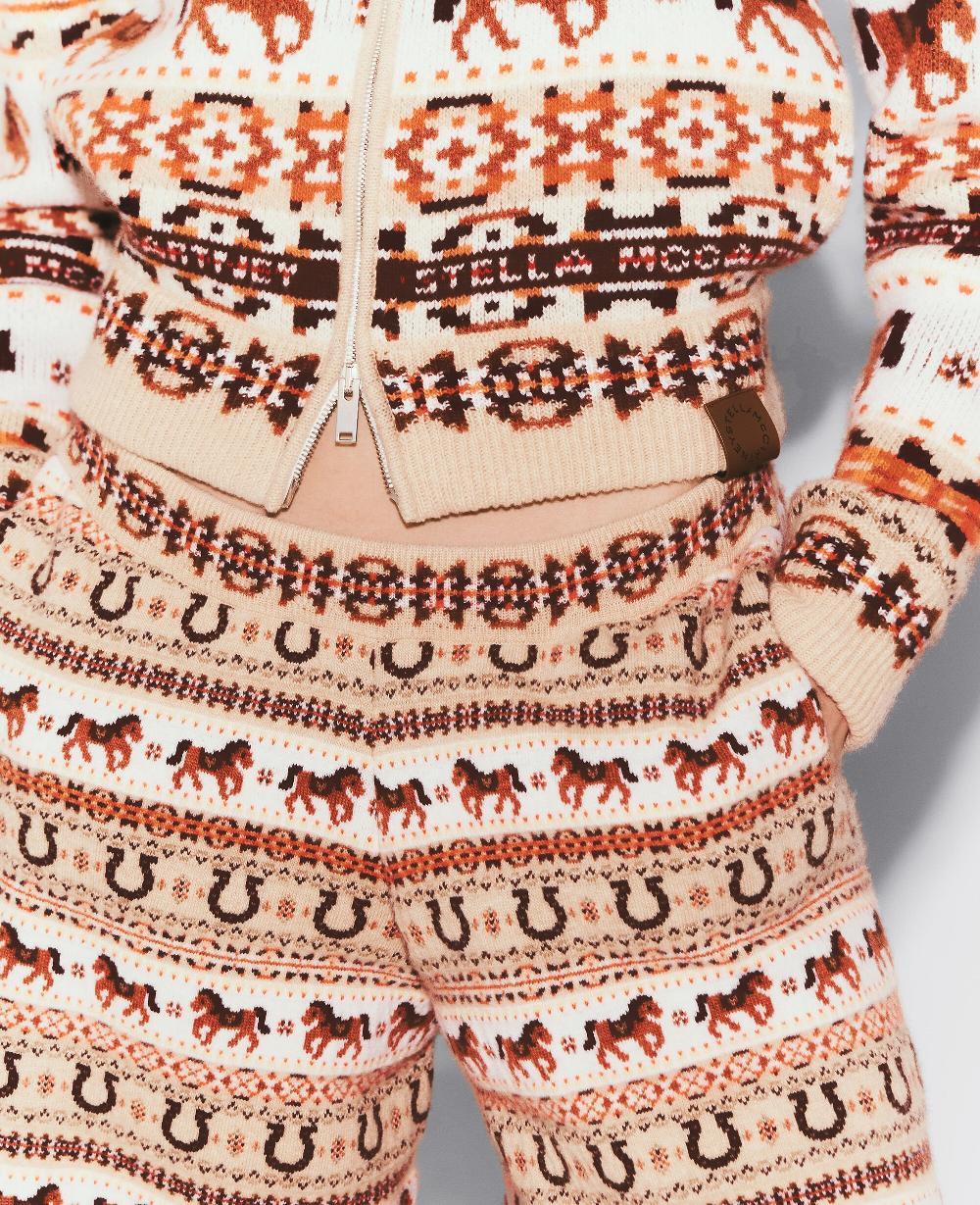 Stella Fair Isle Wool Pants