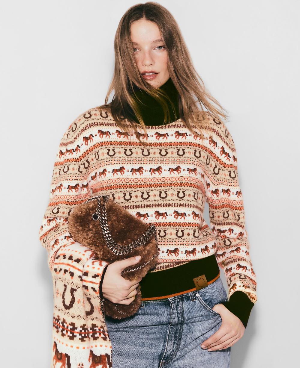 Stella Fair Isle Wool Turtleneck
