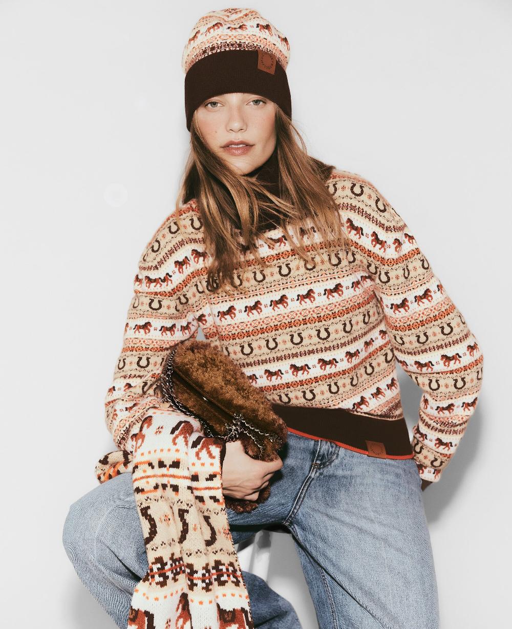 Stella Fair Isle Wool Turtleneck