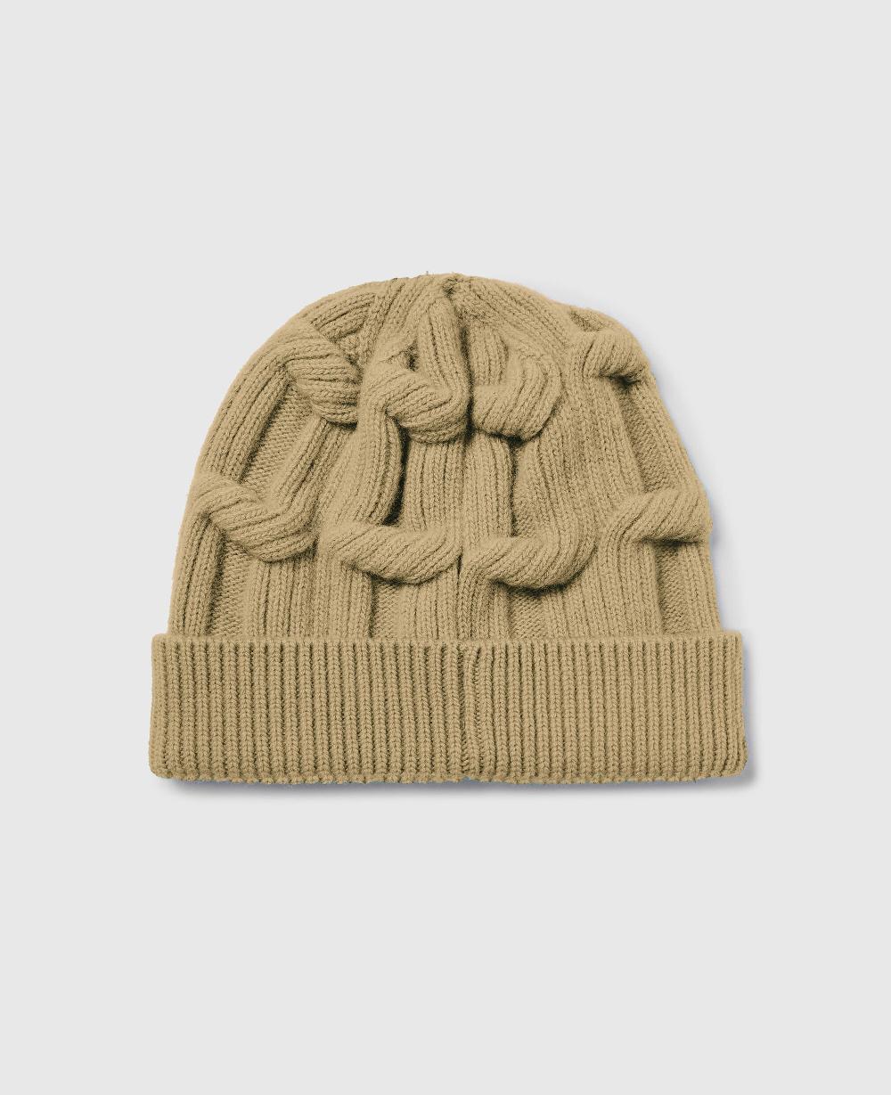Stella Falabella Cable-Knit Beanie