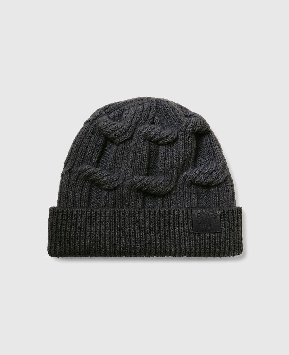 stella Falabella Cable-Knit Beanie