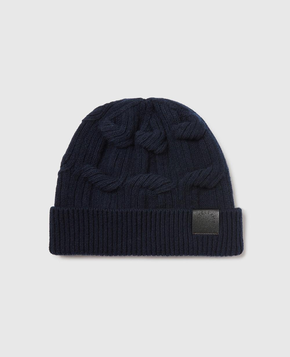 stella Falabella Cable-Knit Beanie