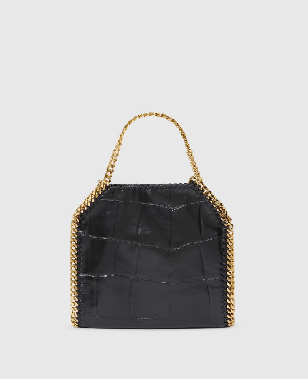 Stella Falabella Crocodile-Embossed Mini Tote