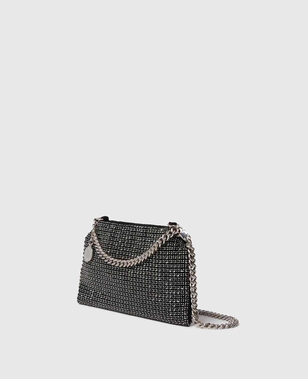 Stella Falabella Crystal Mesh Crossbody Bag