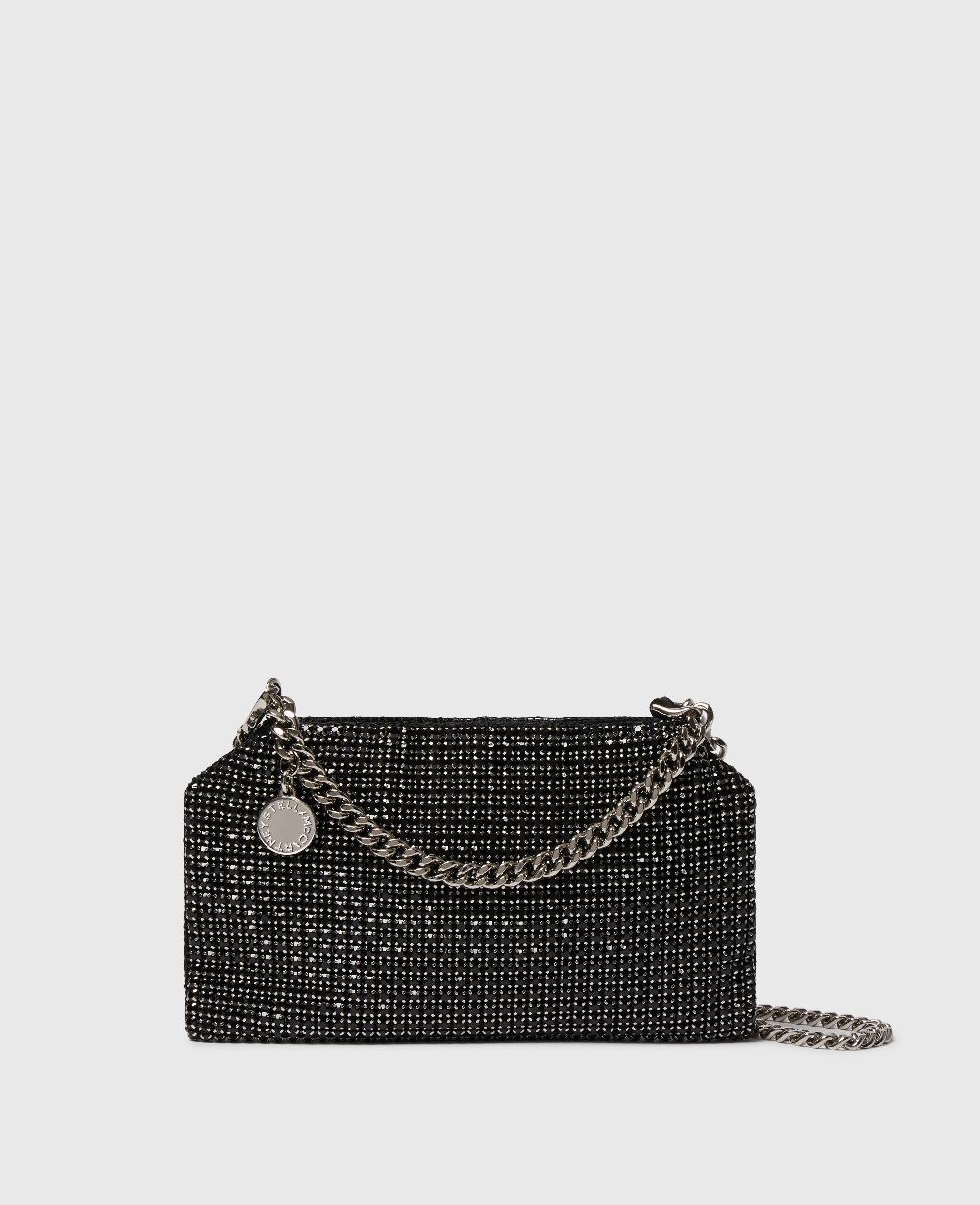 stella Falabella Crystal Mesh Crossbody Bag