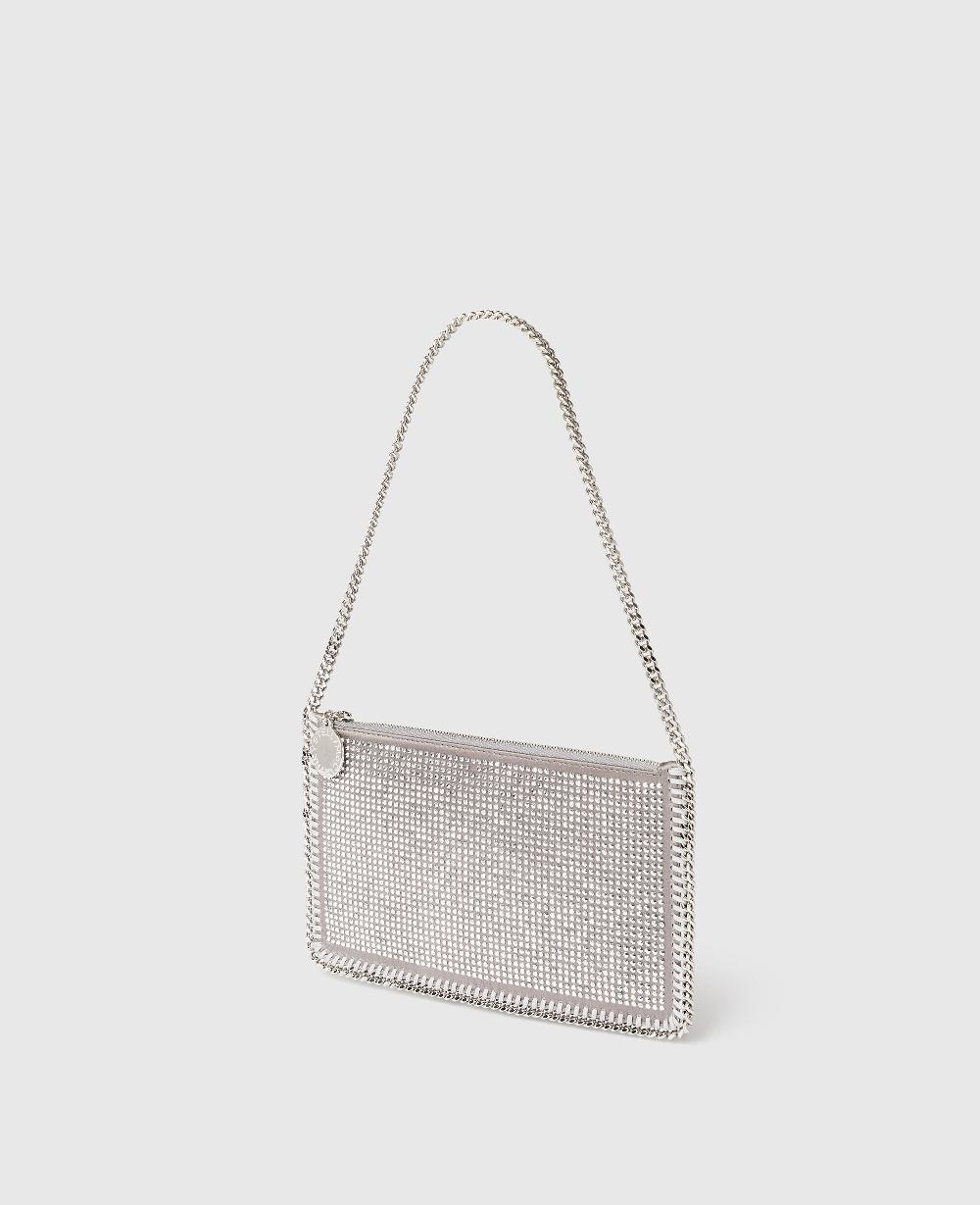 Stella Falabella Crystal Pochette Shoulder Bag