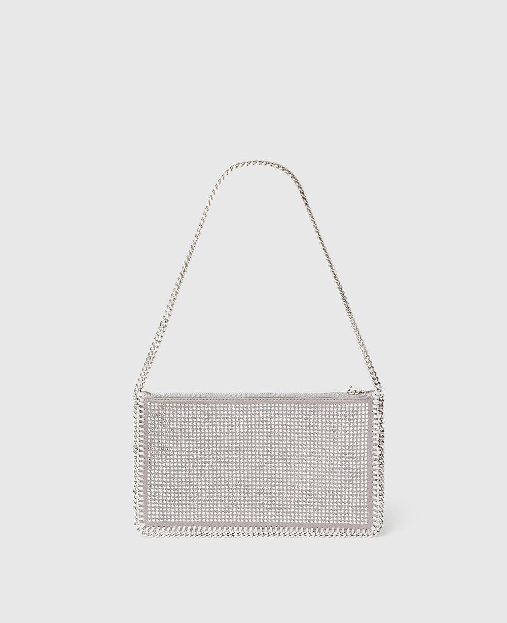 Stella Falabella Crystal Pochette Shoulder Bag
