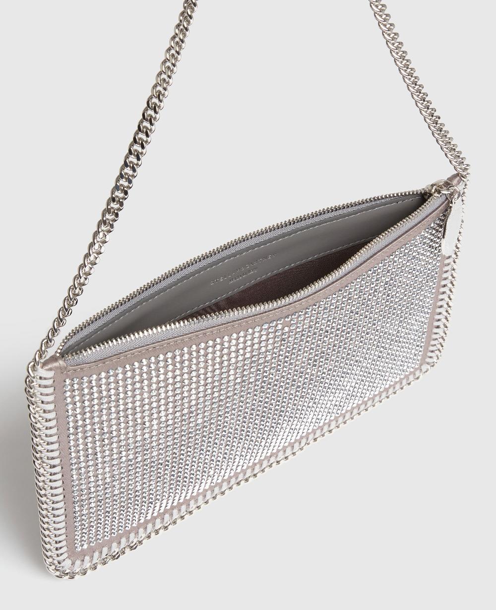Stella Falabella Crystal Pochette Shoulder Bag