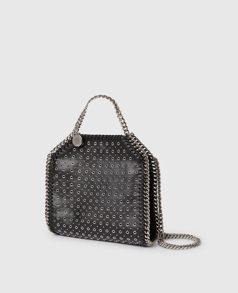 Stella Falabella Eyelet-Stud Mini Tote Bag