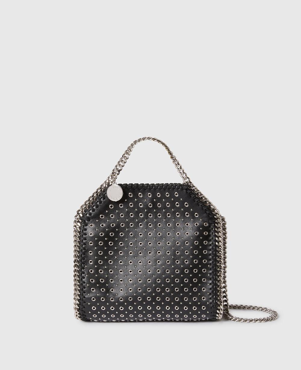 stella Falabella Eyelet-Stud Mini Tote Bag