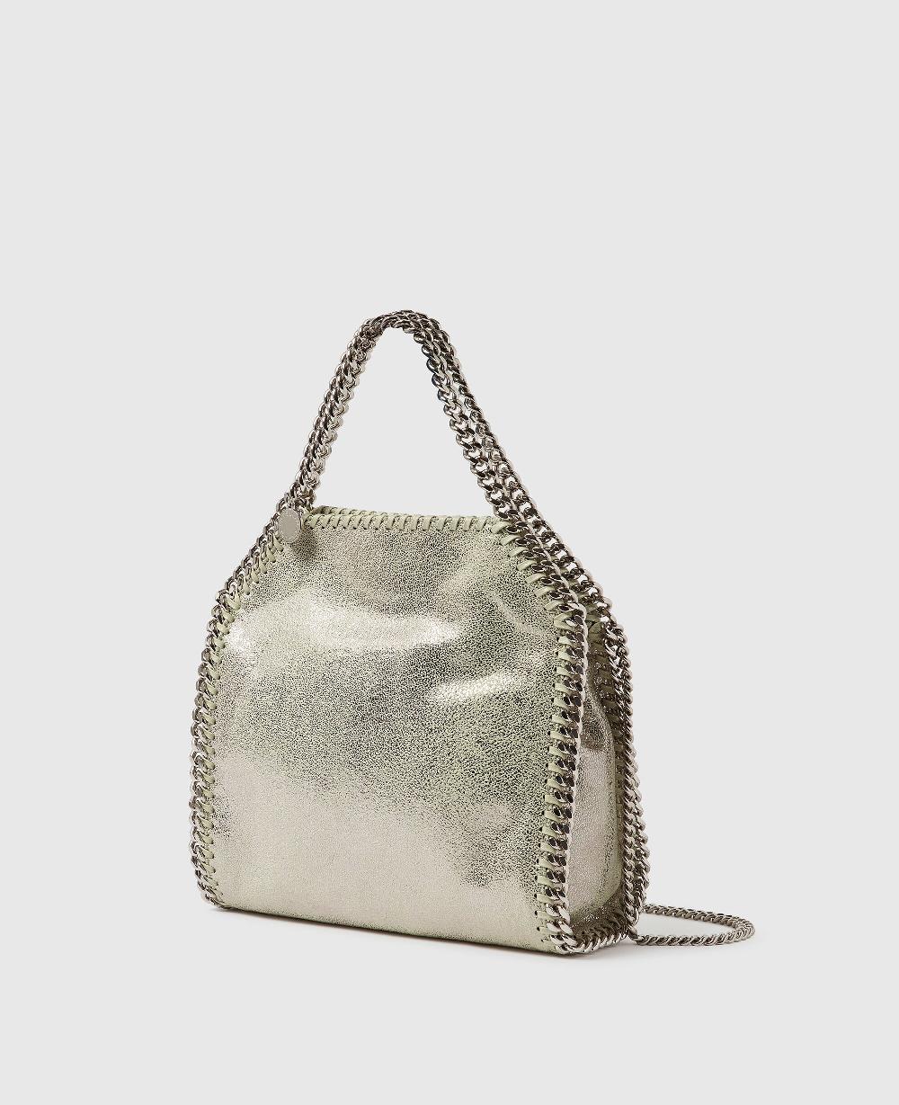 Stella Falabella Mini Metallic Tote Bag