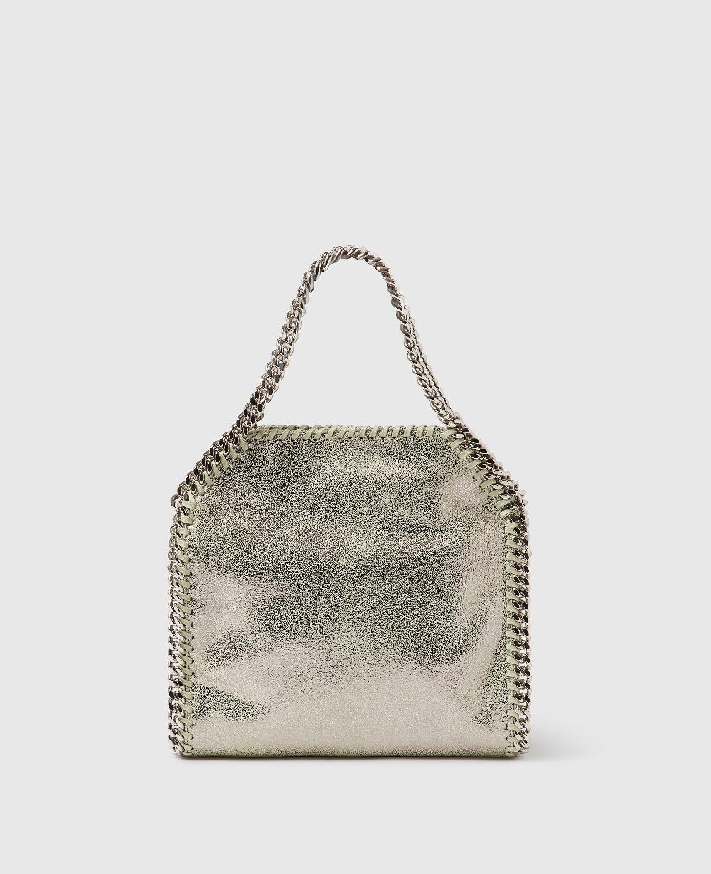 Stella Falabella Mini Metallic Tote Bag