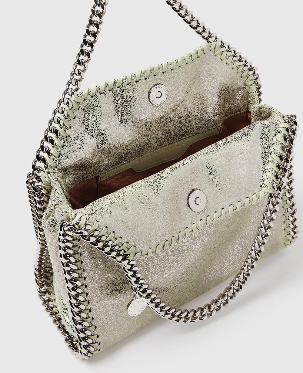 Stella Falabella Mini Metallic Tote Bag