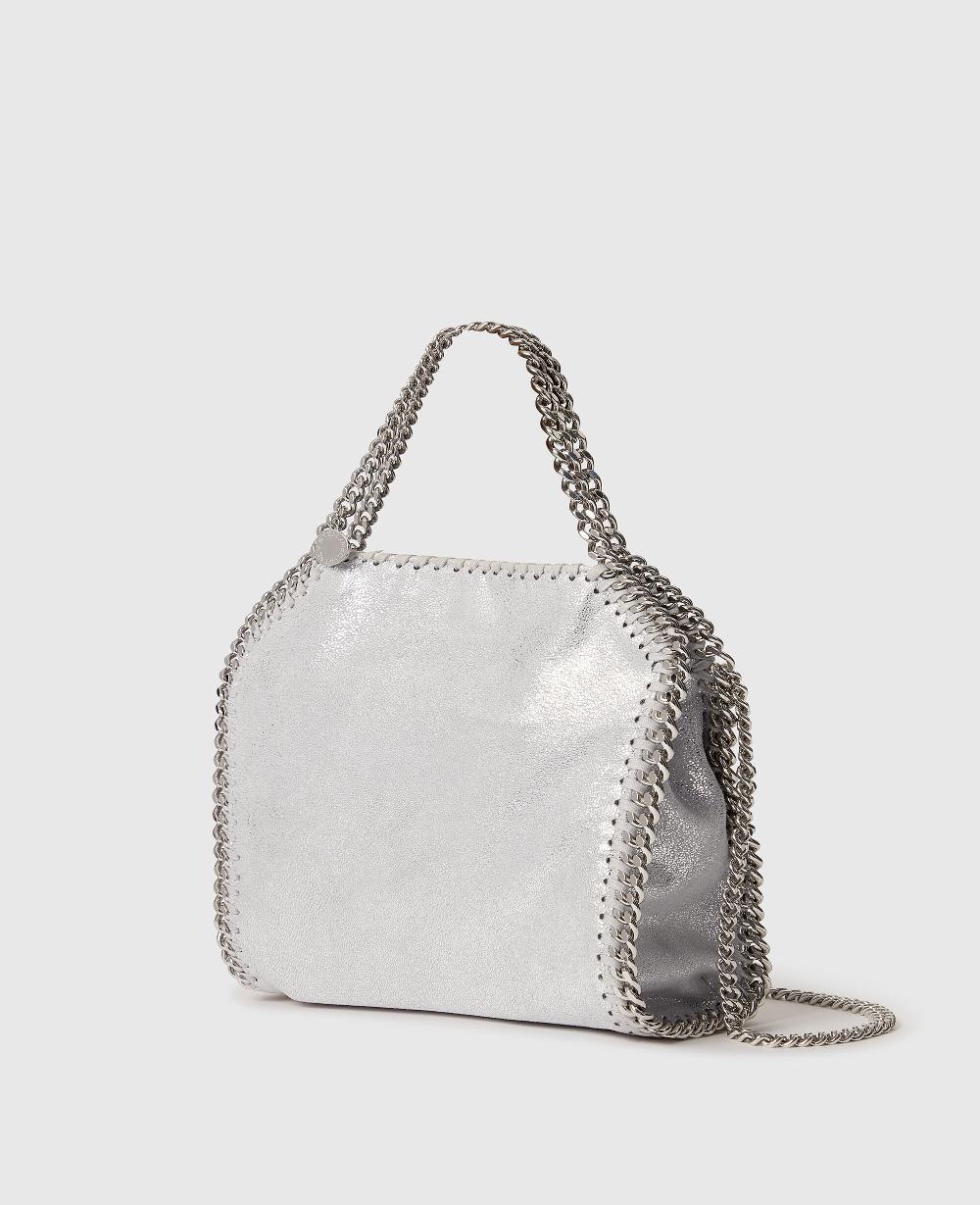 Stella Falabella Mini Metallic Tote Bag