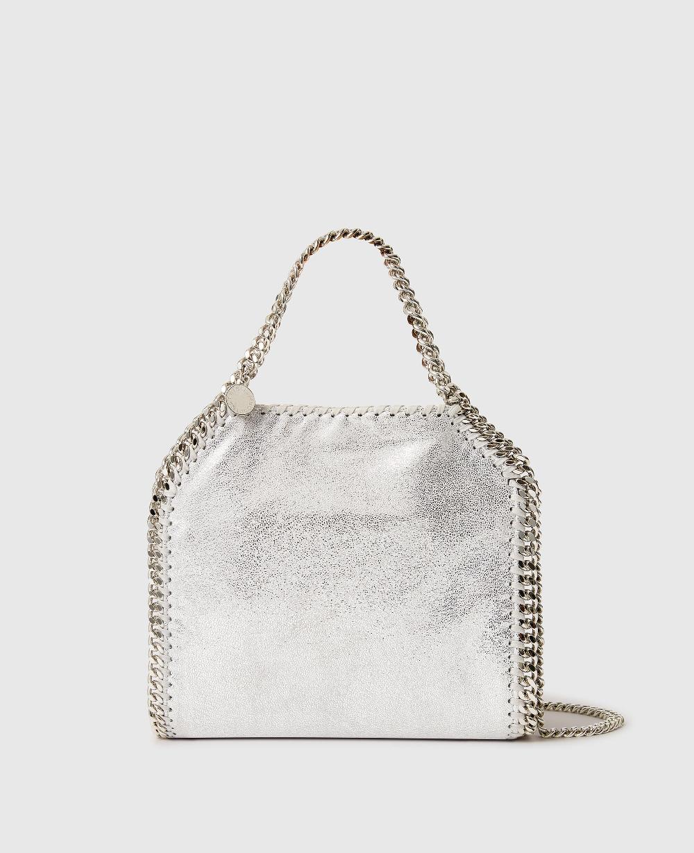 stella Falabella Mini Metallic Tote Bag