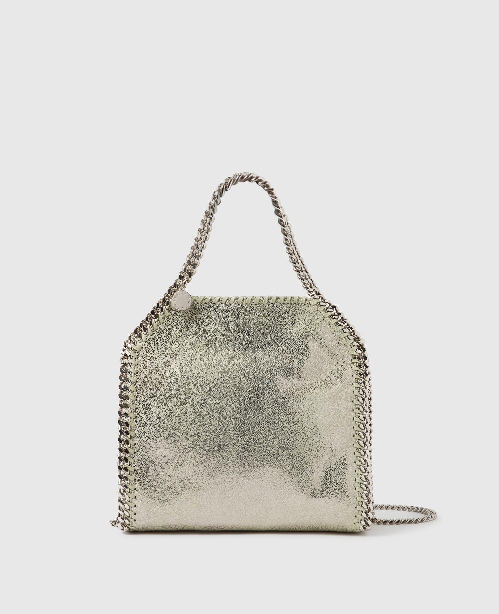 stella Falabella Mini Metallic Tote Bag