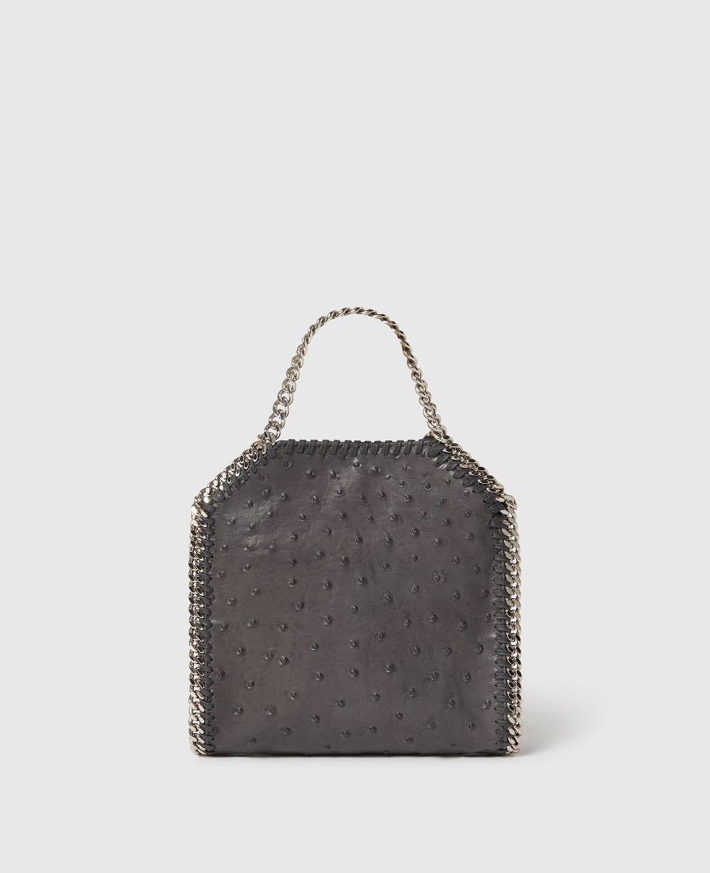 Stella Falabella Ostrich Tiny Tote Bag