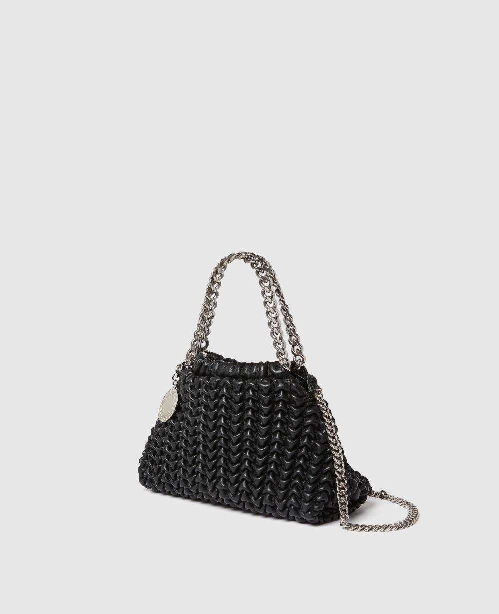 Stella Falabella Popcorn Drawstring Crossbody Bag