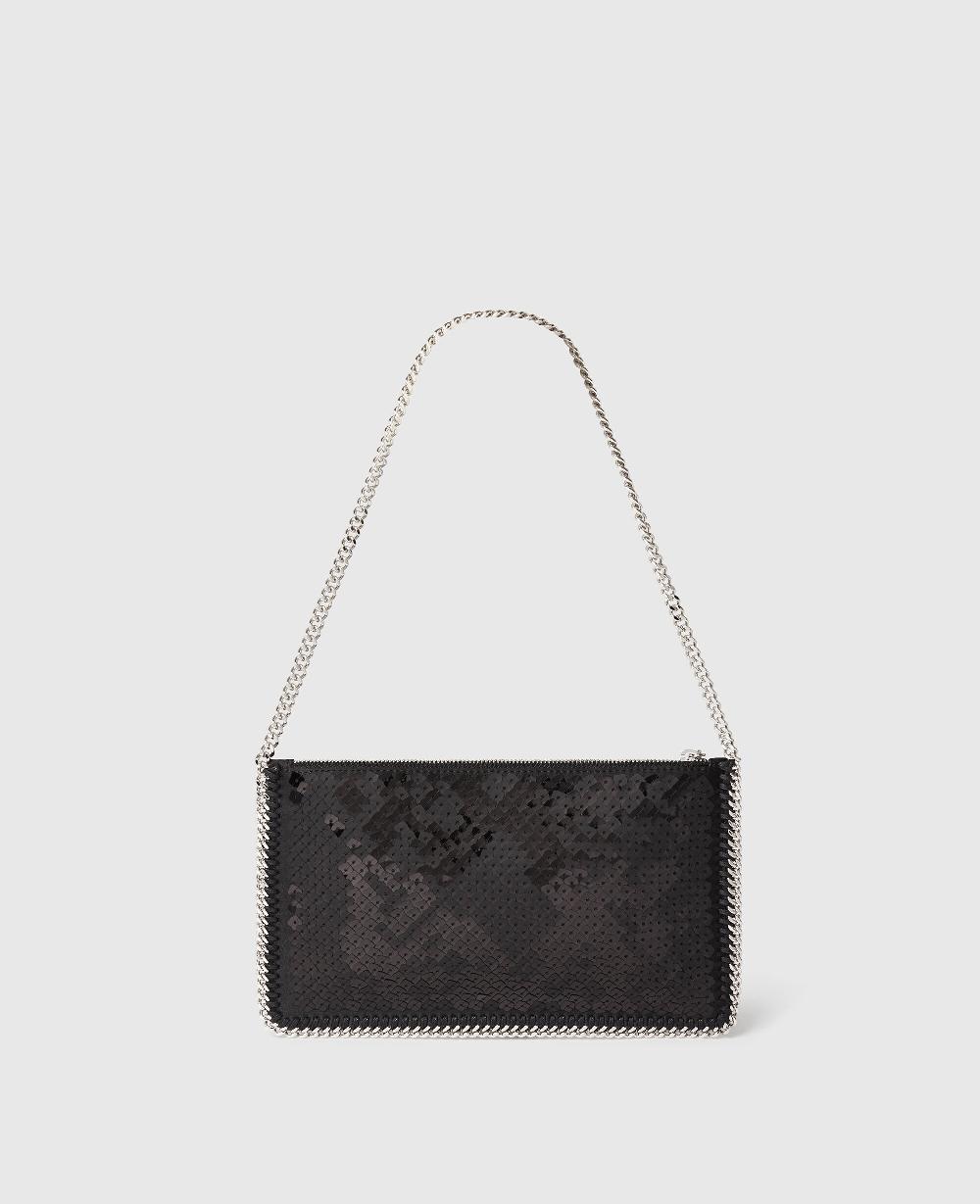 Stella Falabella Sequin Pochette Shoulder Bag