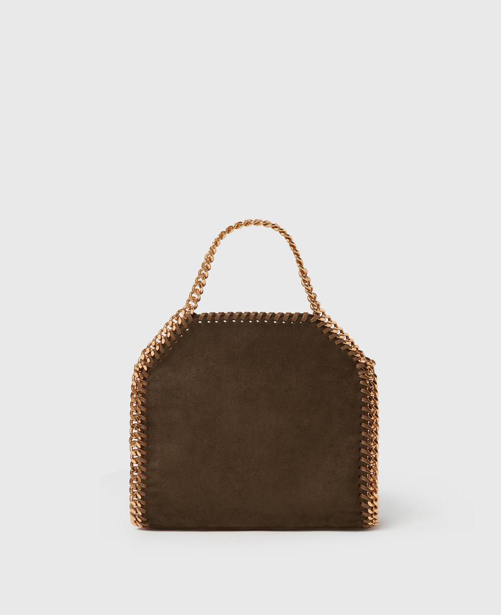 Stella Falabella Suede Tiny Tote Bag