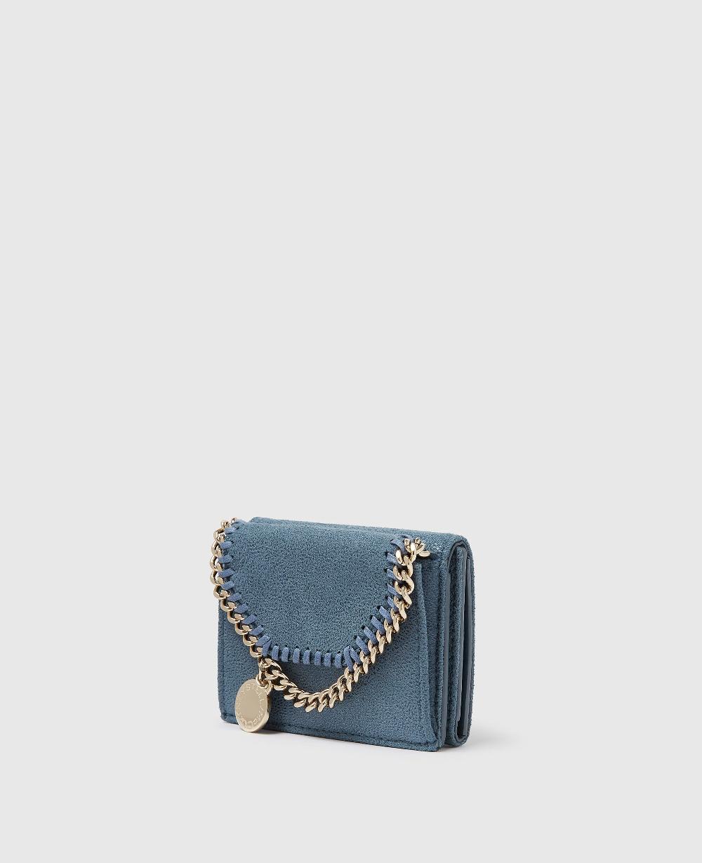 Stella Falabella Trifold Wallet With Chain