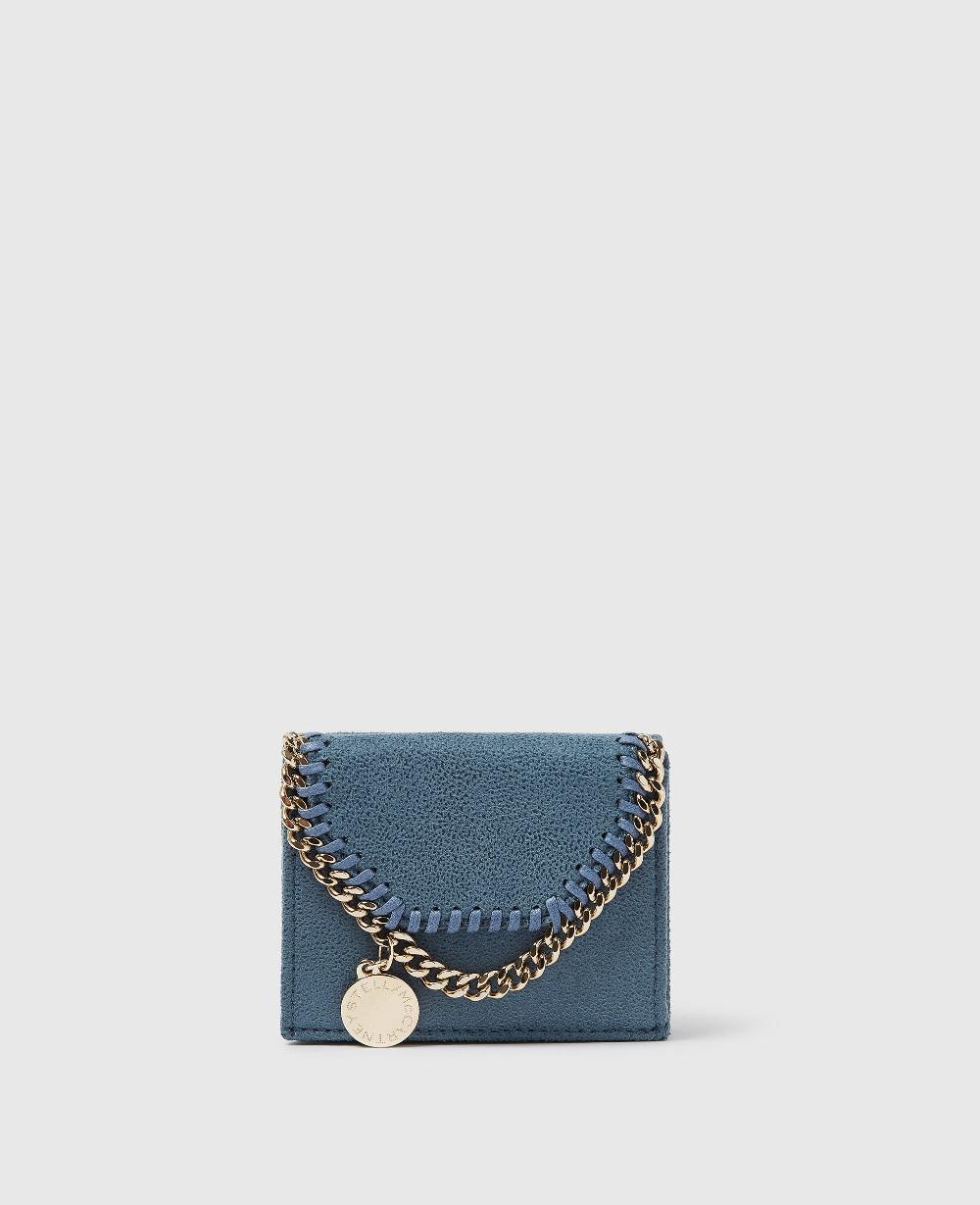 stella Falabella Trifold Wallet with Chain