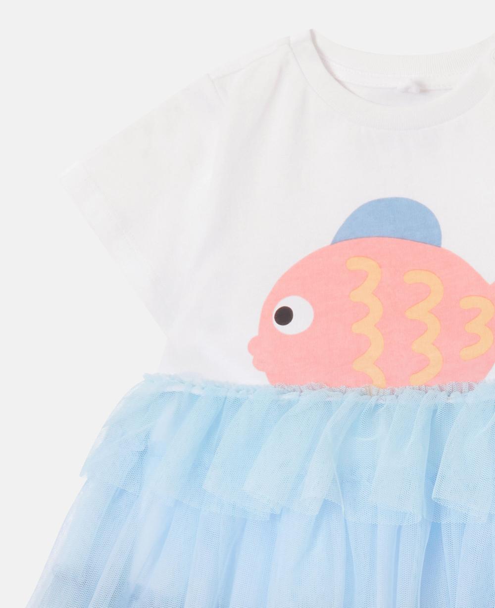 Stella Fish Graphic Tulle Dress