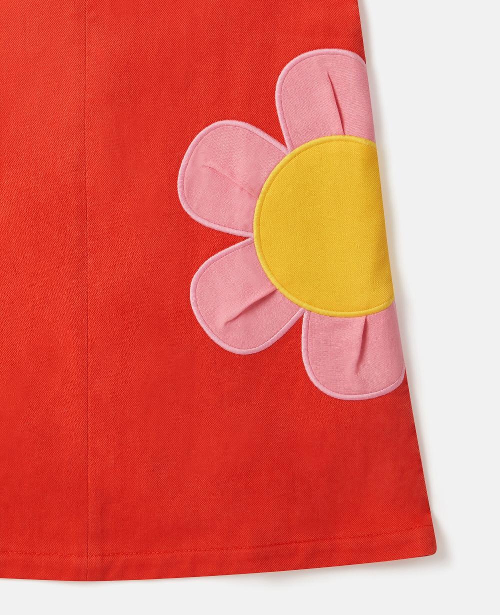 Stella Floral Appliqué Sleeveless Dress