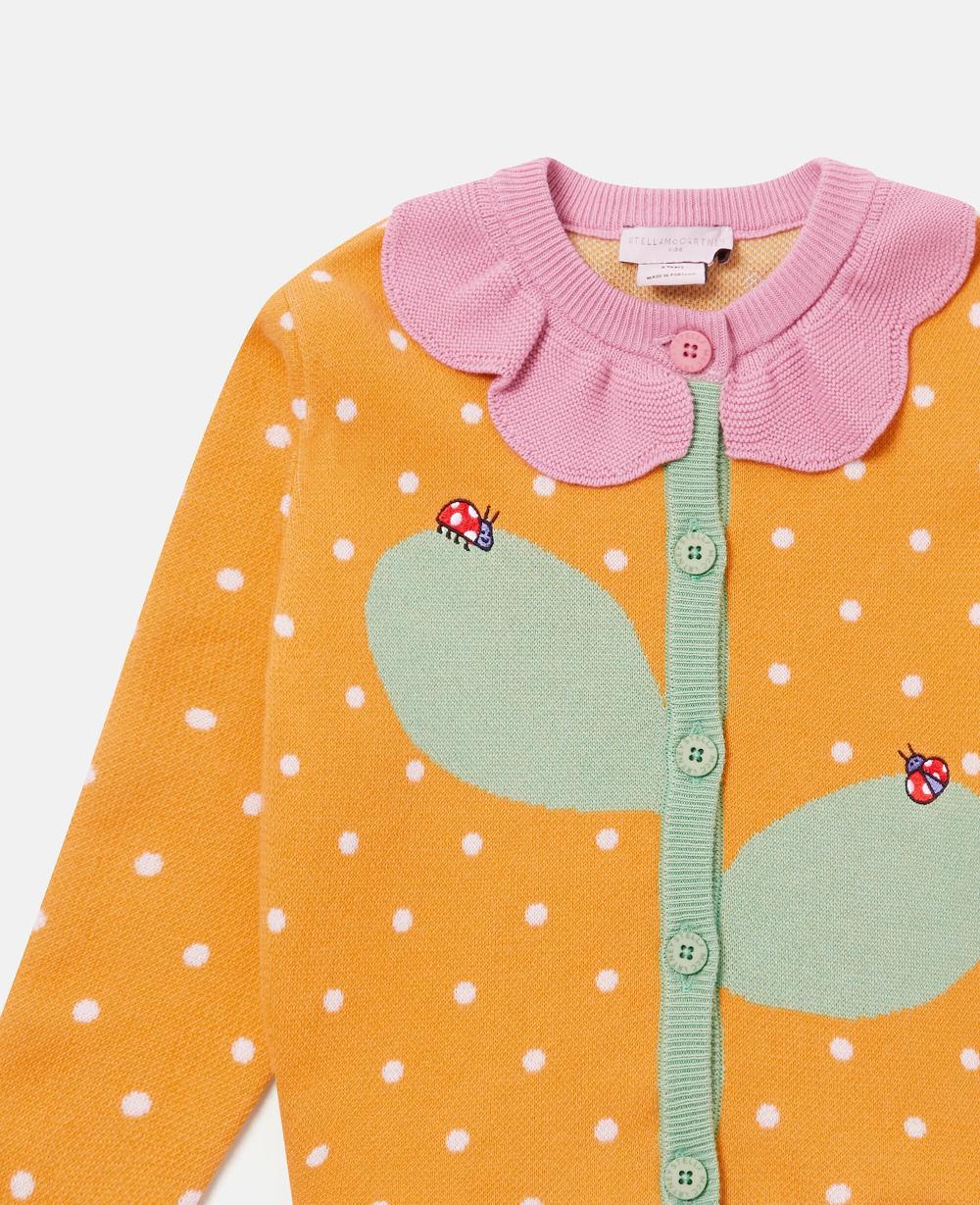 Stella Floral Crochet Knit Cardigan