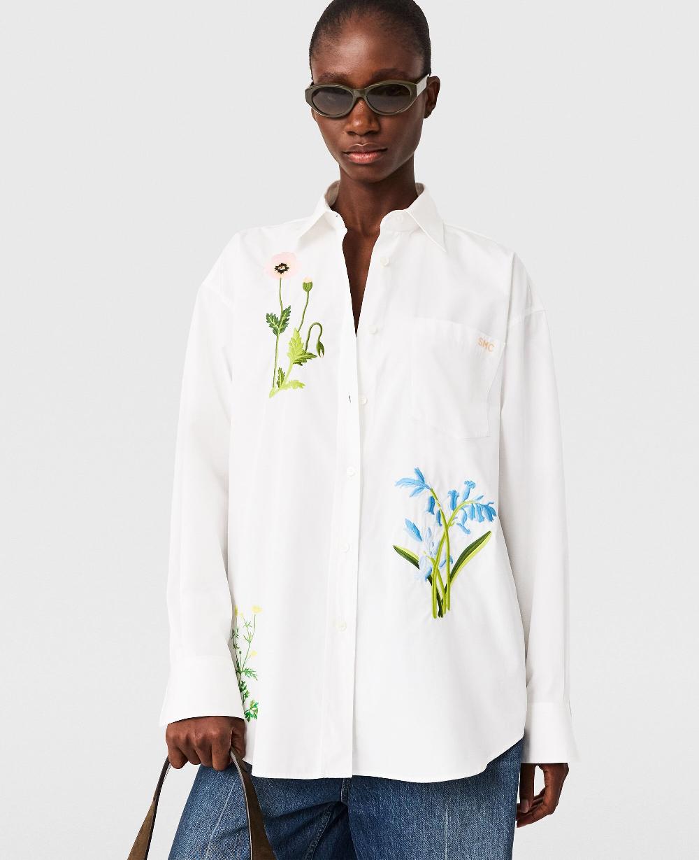 Stella Floral Embroidered Shirt
