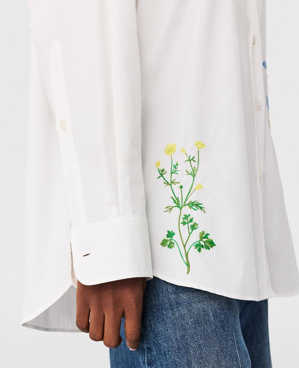 Stella Floral Embroidered Shirt