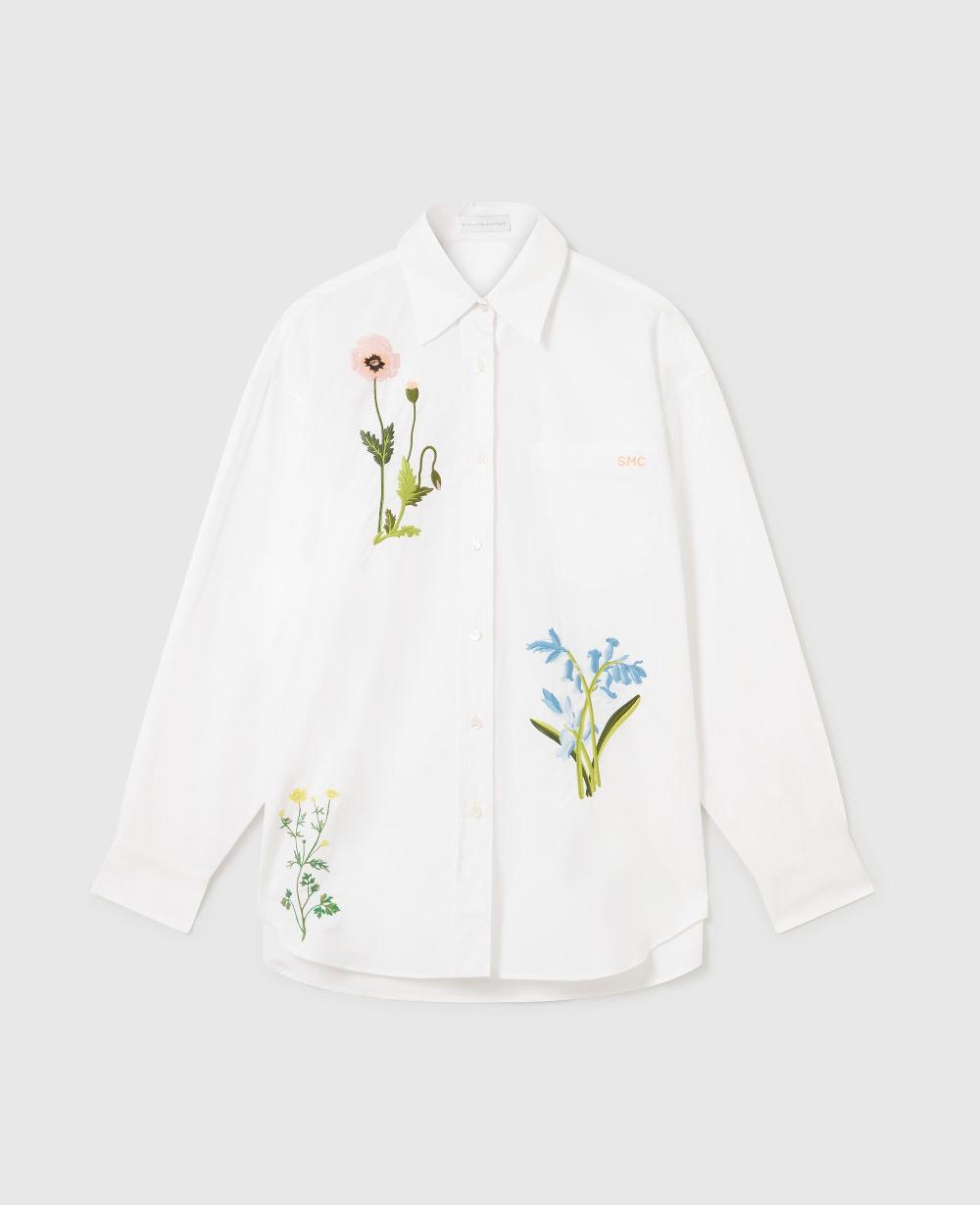 stella Floral Embroidered Shirt