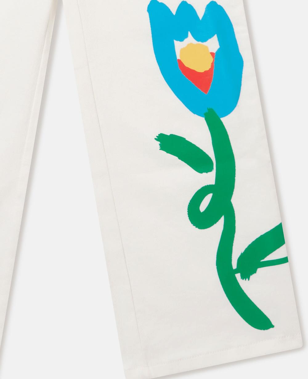 Stella Floral Gabardine Pants