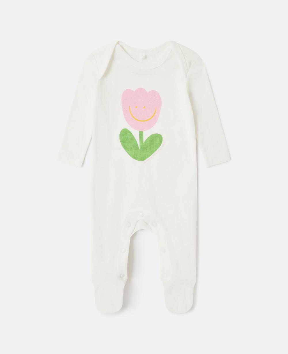 stella Floral Graphic Hat And Romper Set