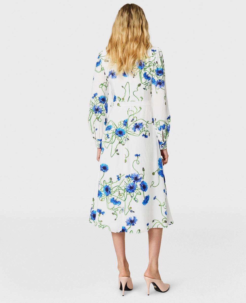 Stella Floral Print High Neck Dress