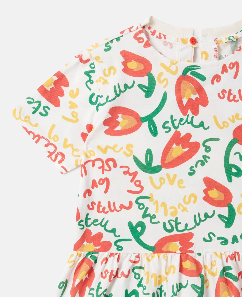 Stella Floral Print Jersey Dress