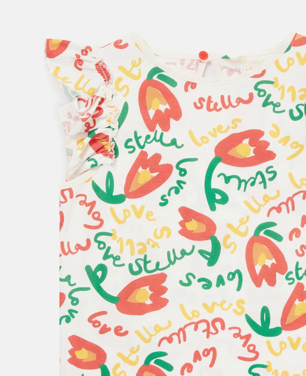 Stella Floral Print Jersey Dress