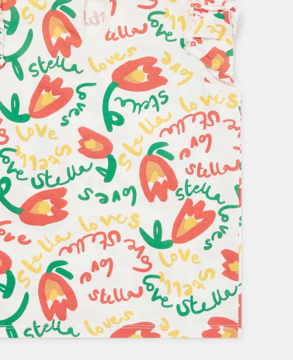 Stella Floral Print Jersey Dress