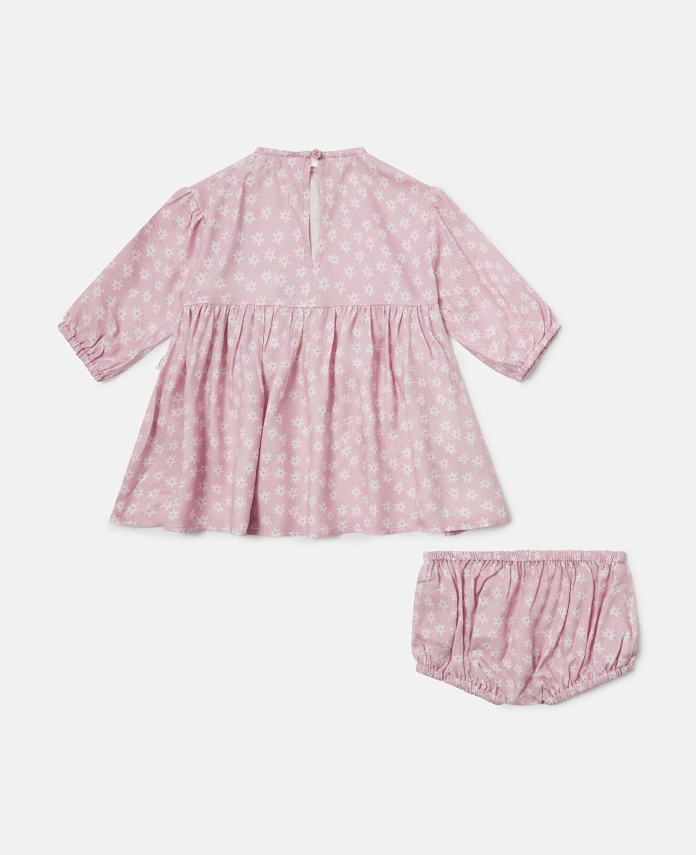 Stella Floral Print Long-Sleeve Dress