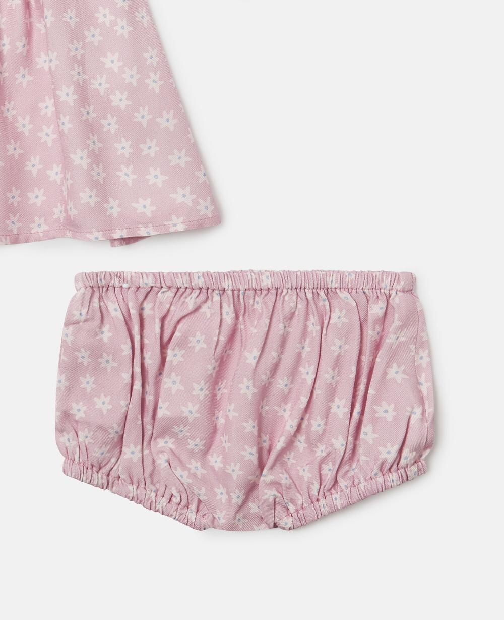 Stella Floral Print Long-Sleeve Dress