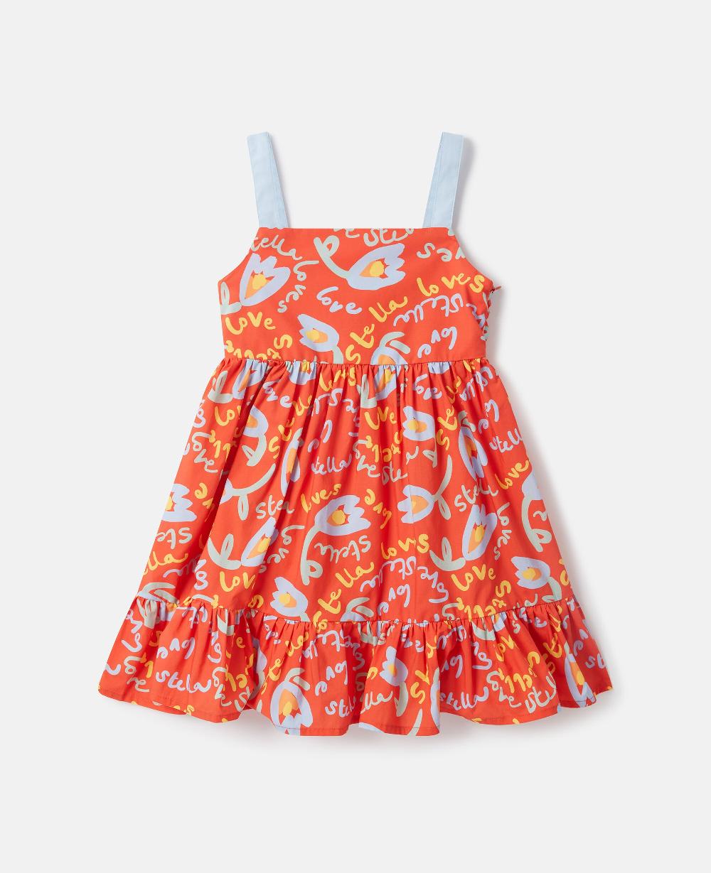 stella Floral Print Sleeveless Dress