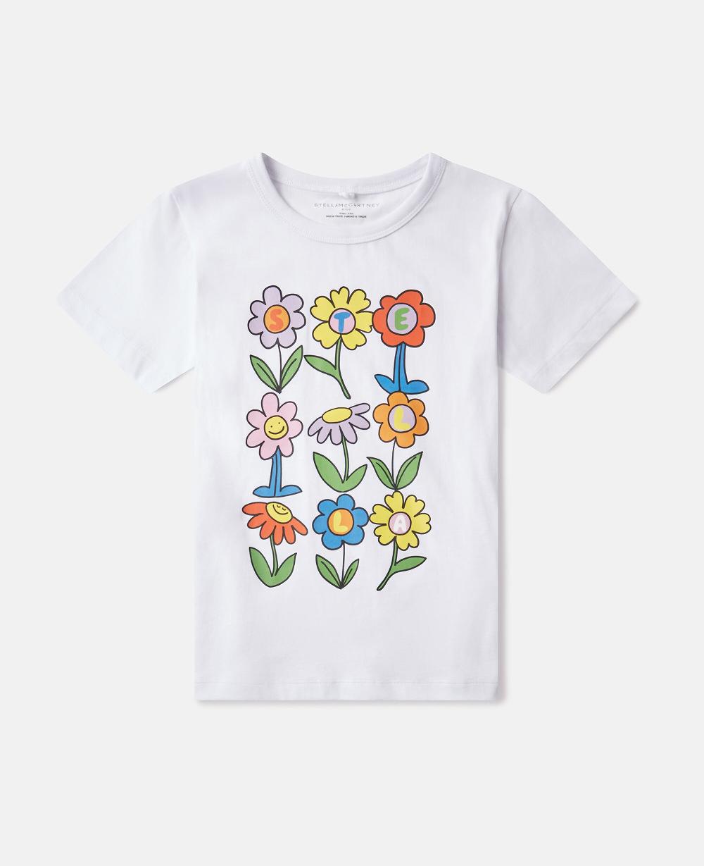 stella Flower Graphic T-Shirt